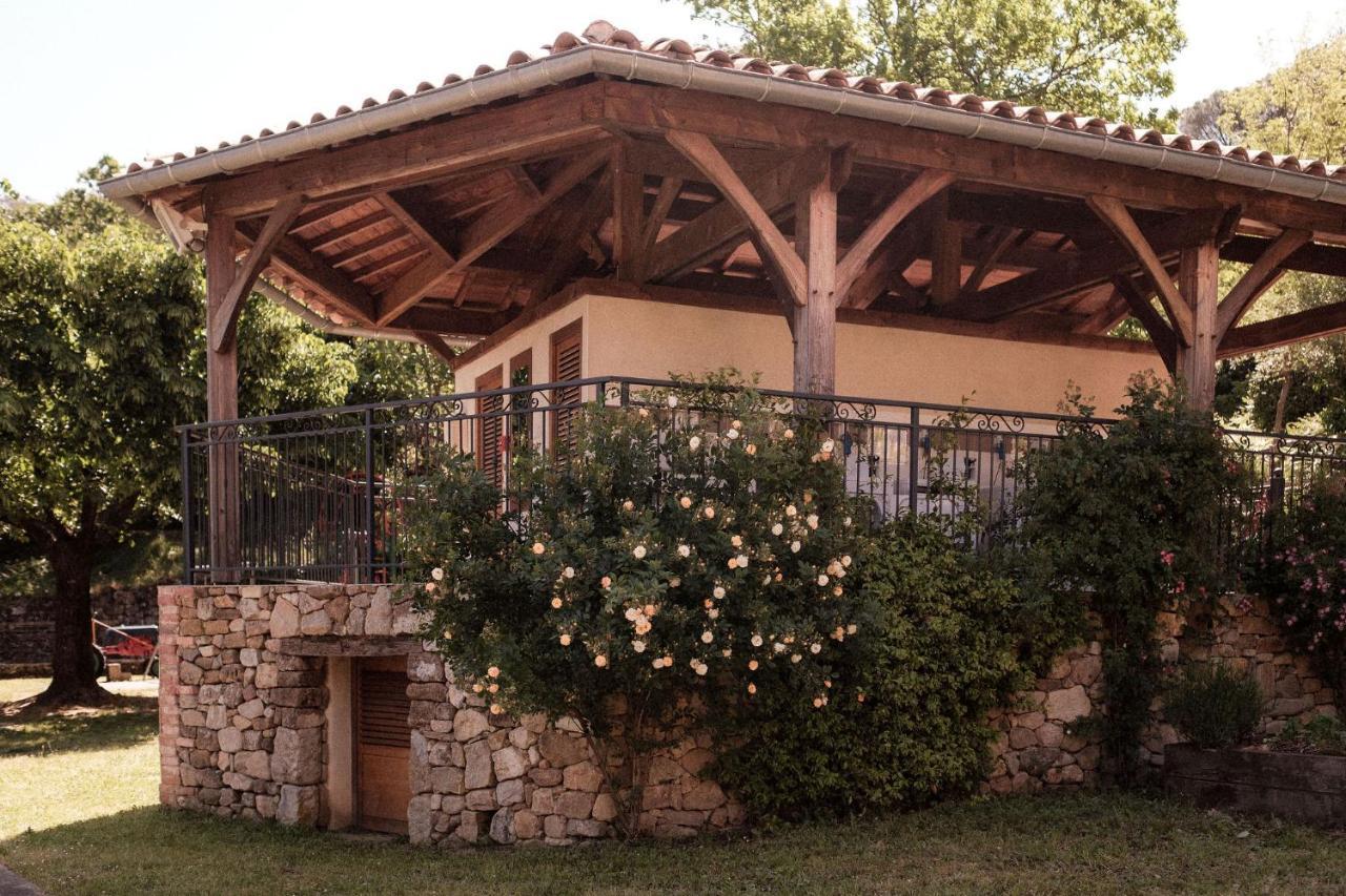 Slow Village Anduze Corbés Exterior foto